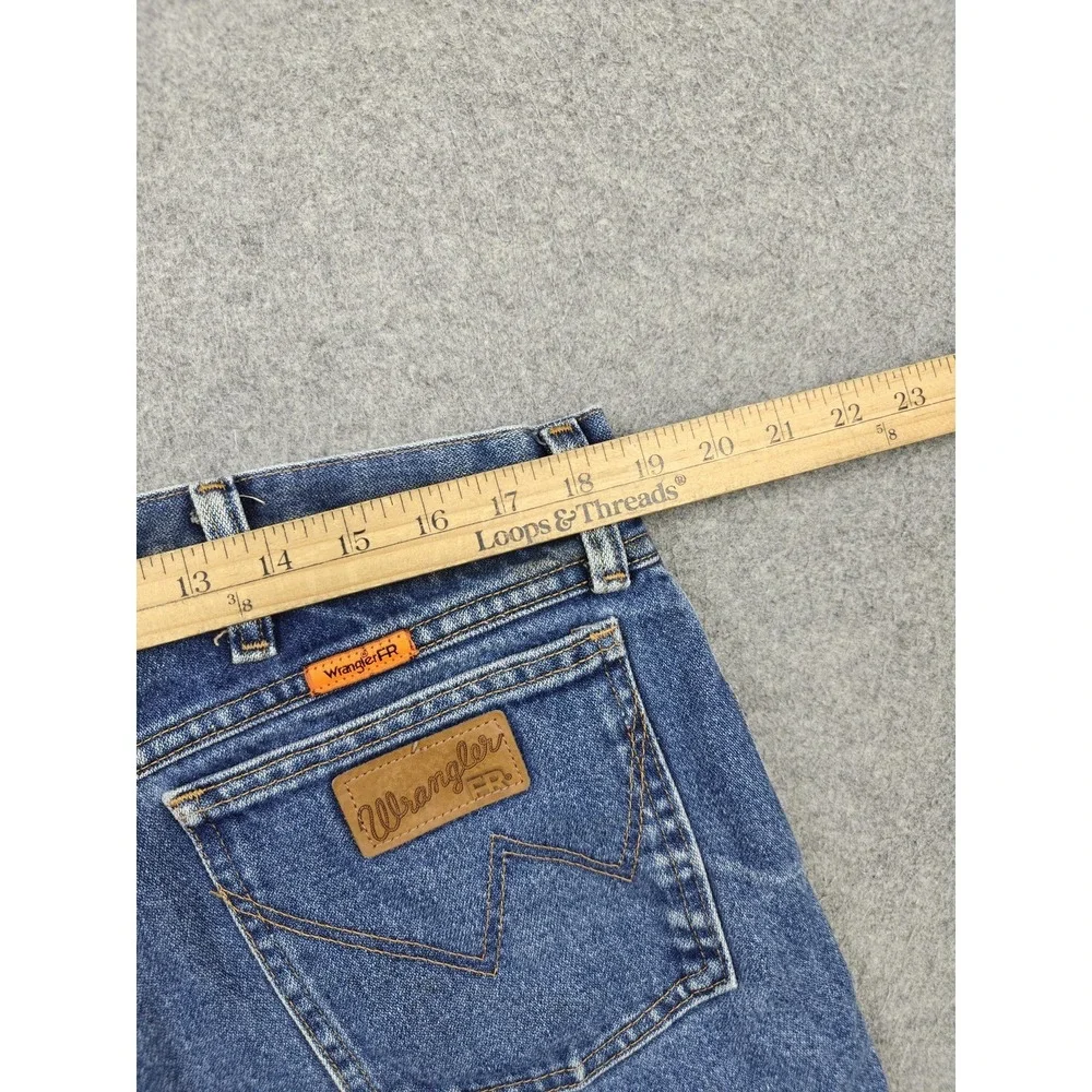 Wrangler FR13MWZ Jeans Mens 38x32 Blue Flame Resistant CAT2 2112 Workwear Denim